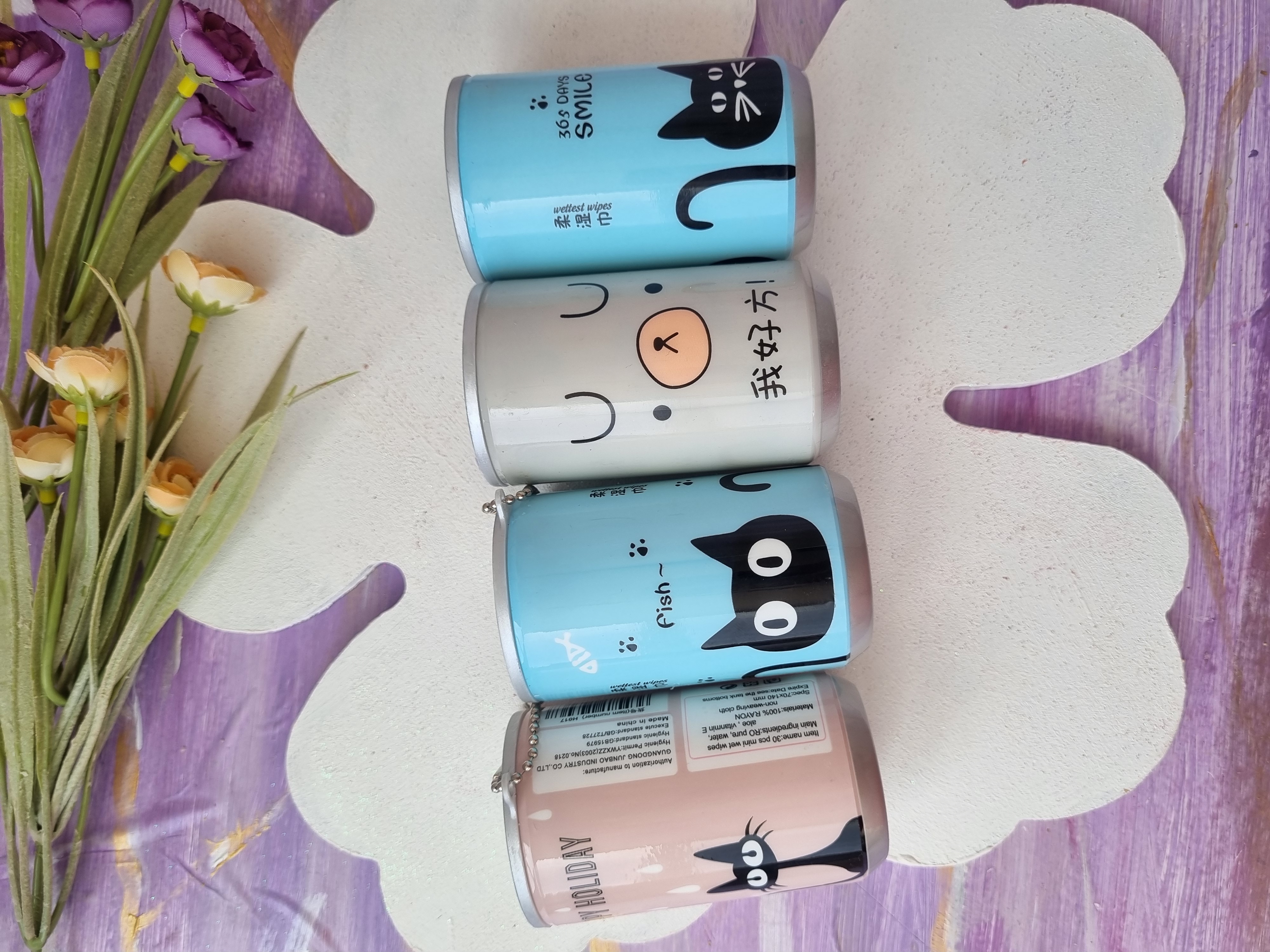 دستمال مرطوب فانتزی قوطی