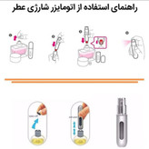 اتومایزر عطر (پرکننده عطر همراه)5میل