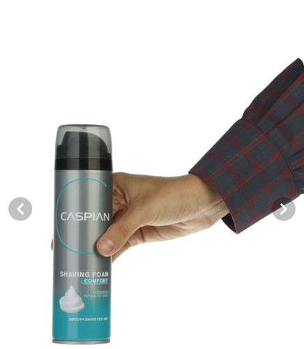 فوم اصلاح صورت کاسپین مدل کامفورت 200mL